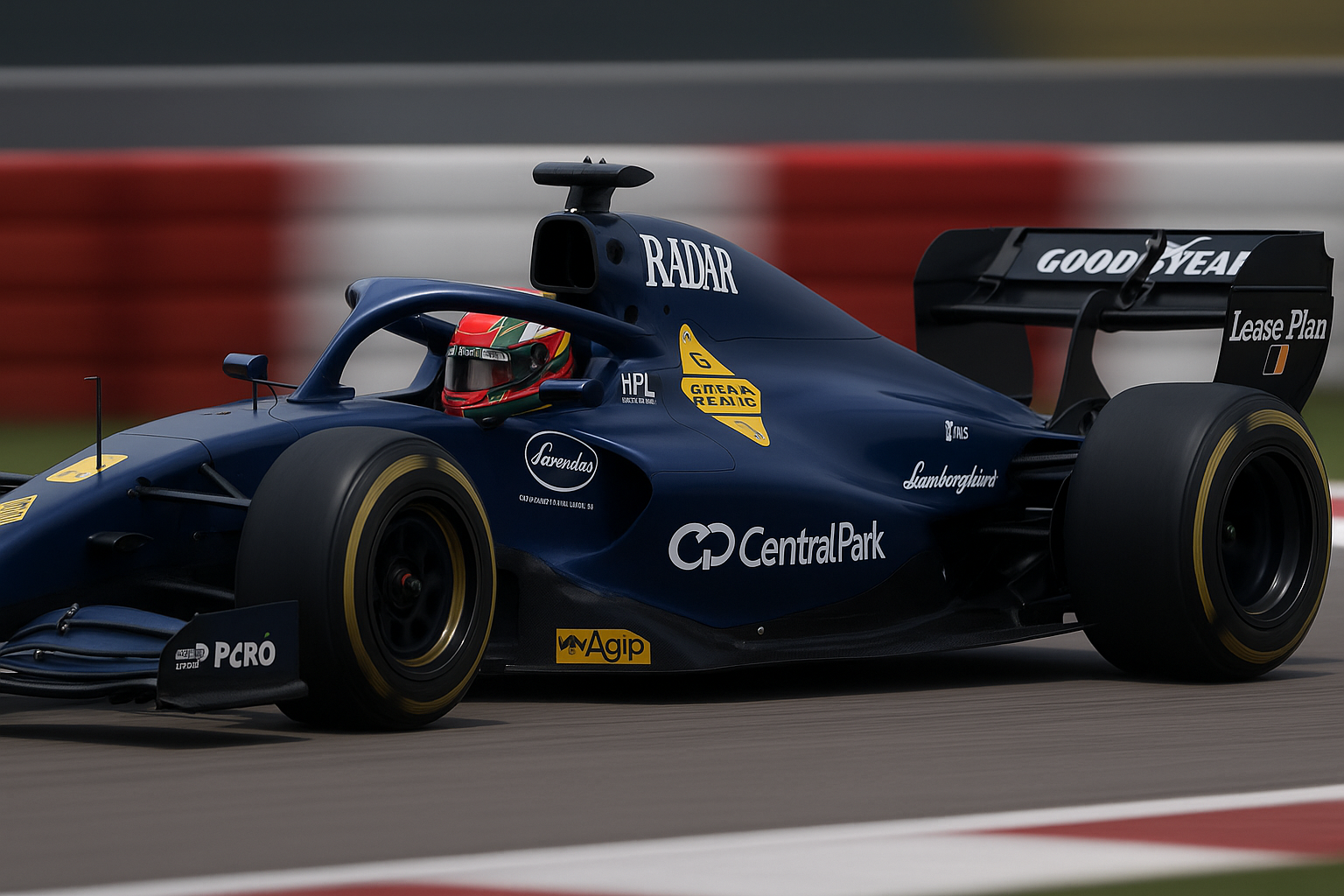 F1 Lamborghini 93-inspired car concept